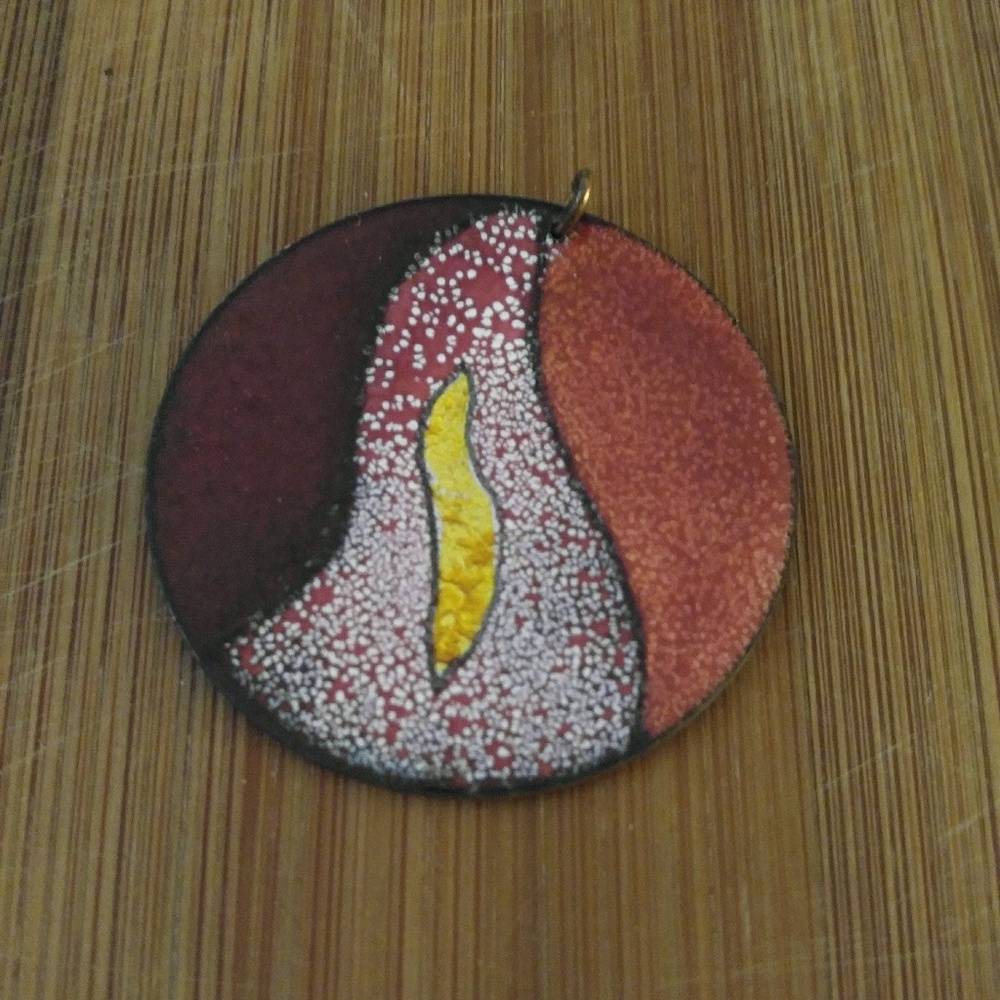 Enamel Pendant